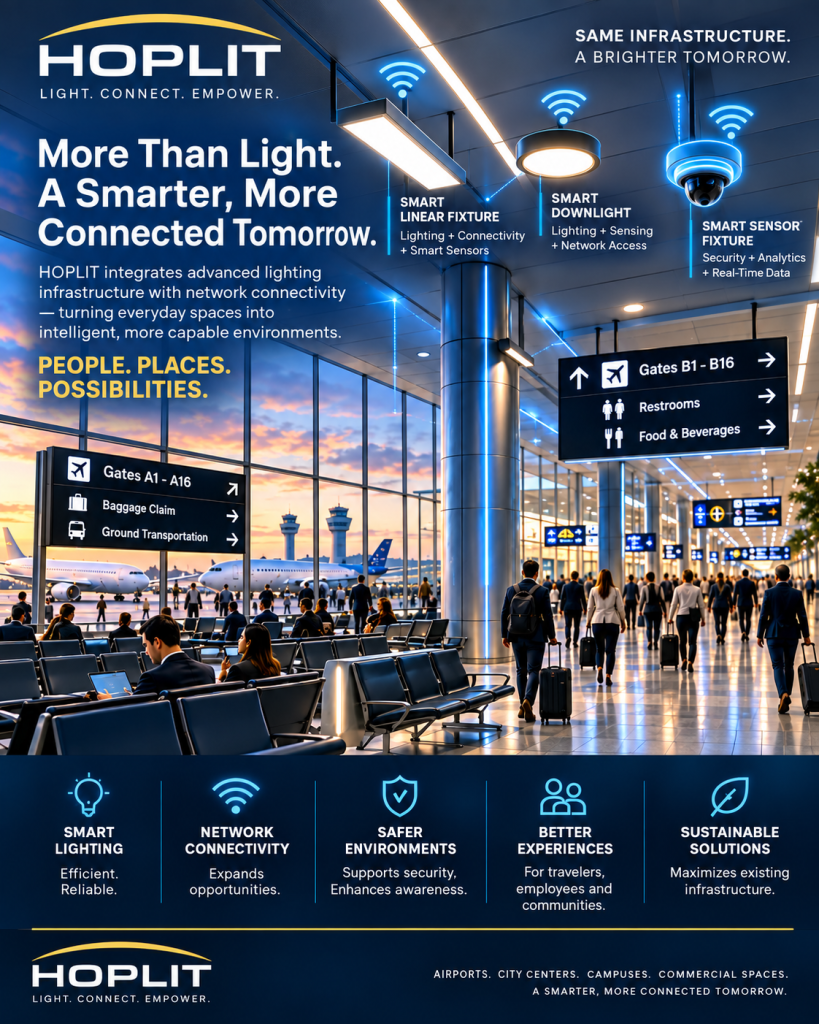 Conceptual HOPLIT airport and transportation environment