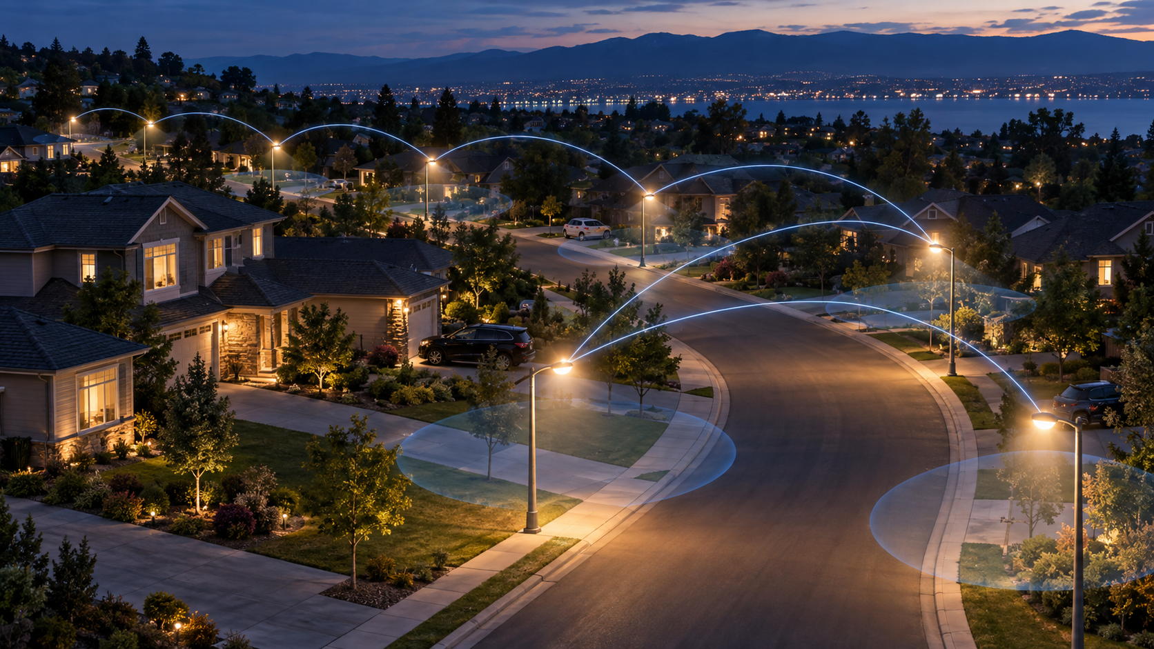 Conceptual HOPLIT connected residential community
